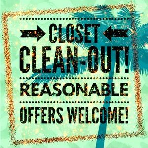 ✨Closet Clean Out✨